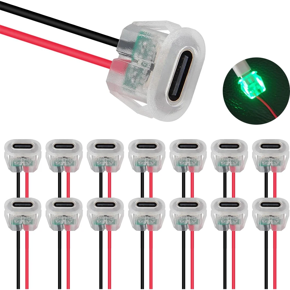 15PCS Type-C Female…