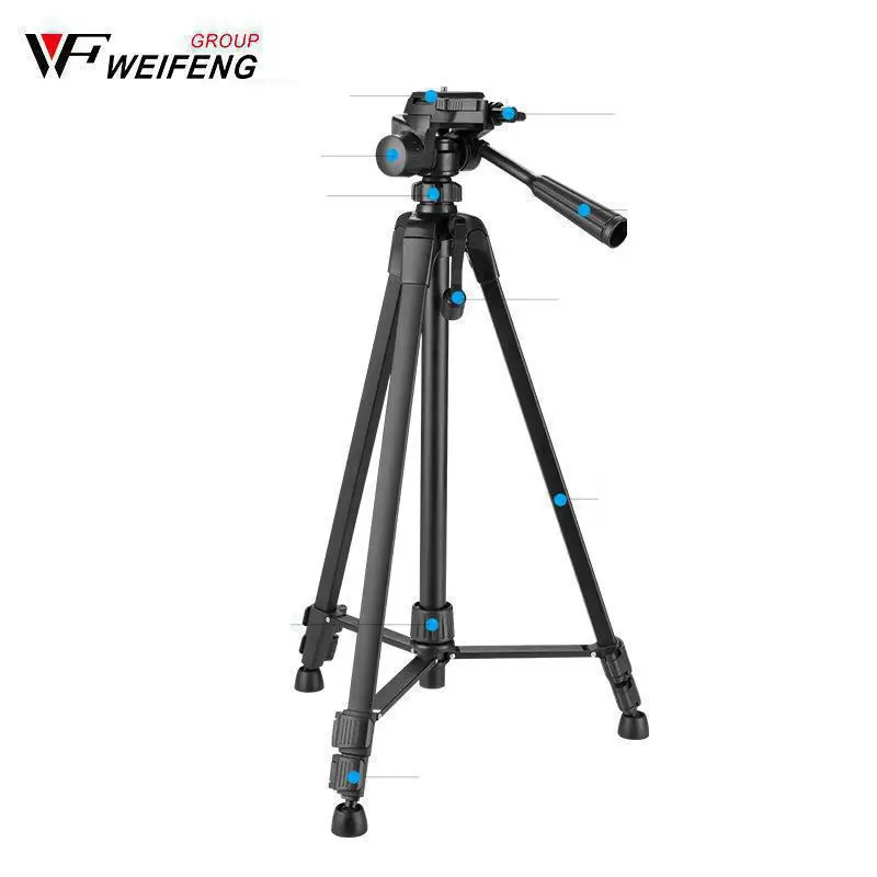 Wf3520e Weifeng Selfie Yuntai Tripod Portable Camera Selfie Live Anchor Tripod Single image 3
