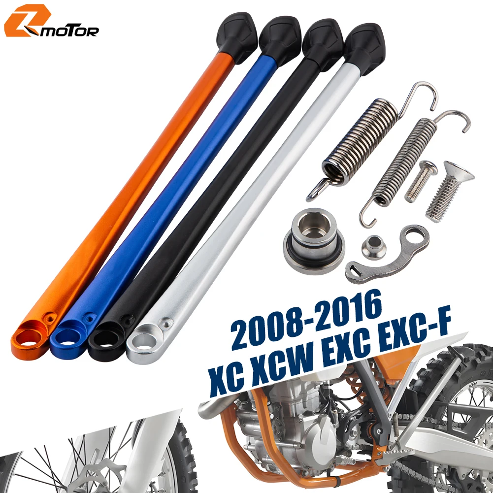 

Forged Aluminum Alloy Side Stand Complete Kit For KTM 125-530 XC XCW XCF-W EXC EXC-F Six Days 2008-2016 XC-F 250-505 2008-2015