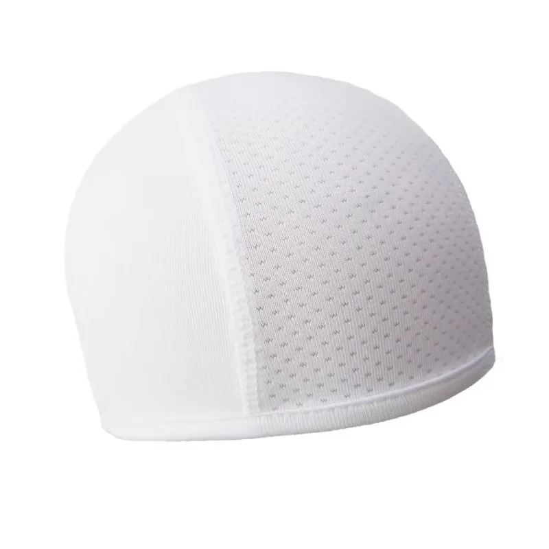 Motocyklowa siatkowa sucha oddychająca czapka Cool Skull Pochłaniająca wilgoć oddychająca czapka Letni kask Wewnętrzna czapka chłodząca Akcesoria