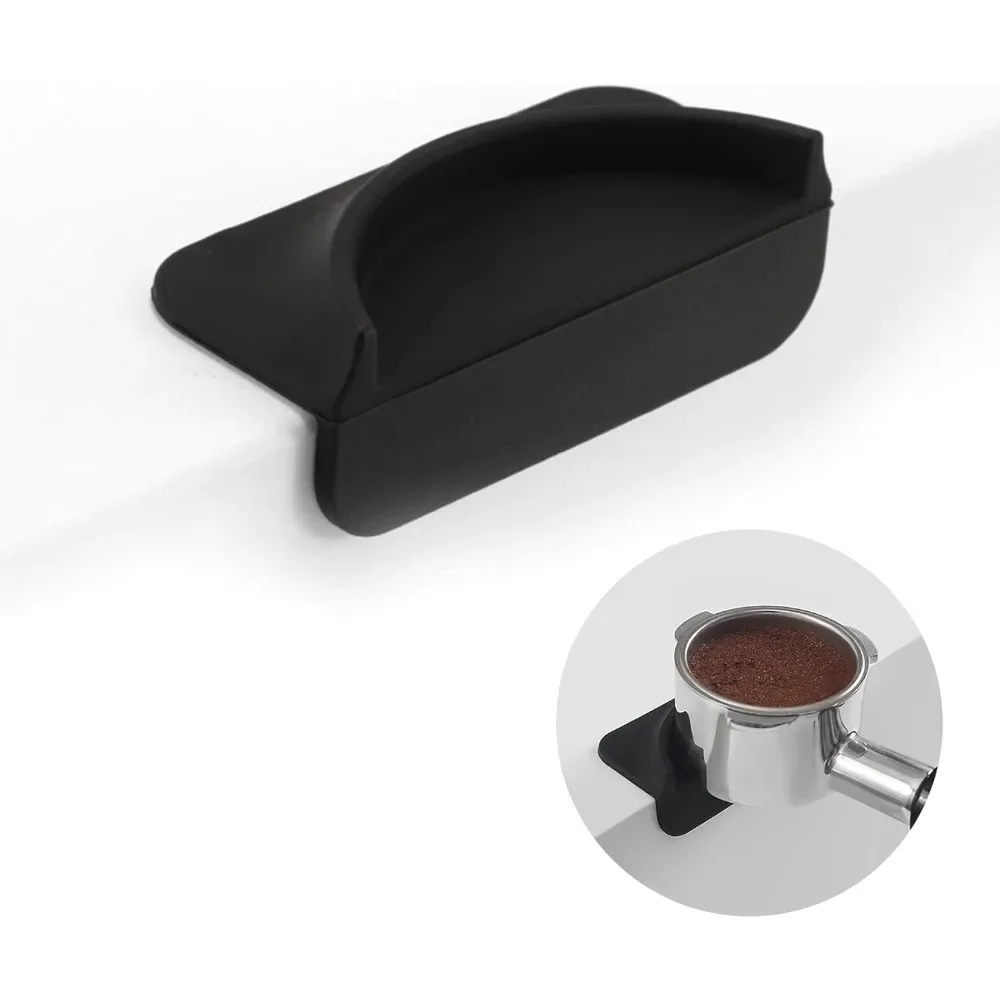 Mini Espresso Kaffeestampfer Lebensmittelechte Silikon-Kaffeestampfermatte, Kaffee-Tampingunterlage für Barista-Werkzeuge und Zubehör