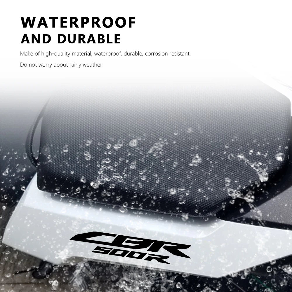 Etiqueta impermeável da motocicleta para Honda, decalque, acessórios, CBR500R, 2013-2022, 2014, 2015, 2016, 2017, 2019, 2020, 2021, CBR500R, 2022