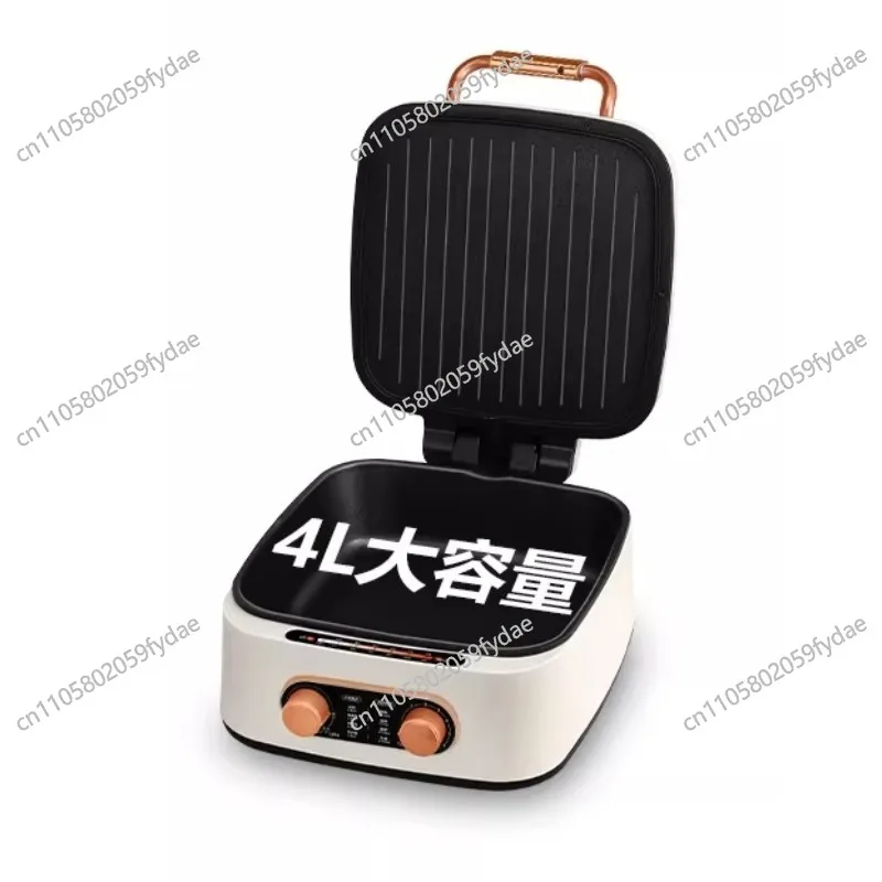 Non-stick Electric Griddle for Pancakes, Double-Sided Heating Electric Pancake Maker, Crepe Maker