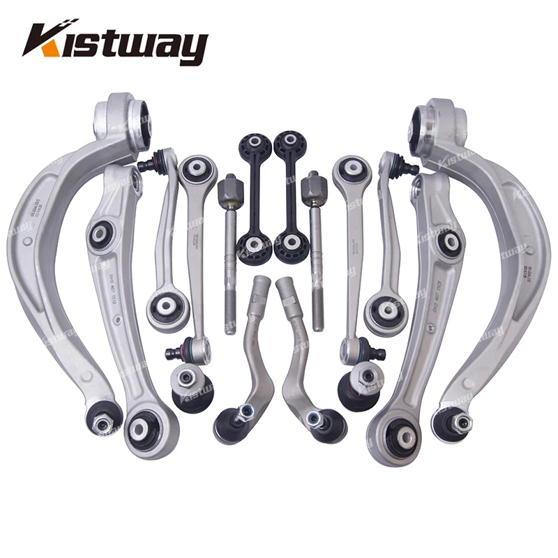 Zestaw wahacza przedniego górnego dolnego przegubu kulowego do Audi A4 B8 A5 Q5 S4 S5 A6L C7 A7 4GD 8K do Porsche Macan 95B