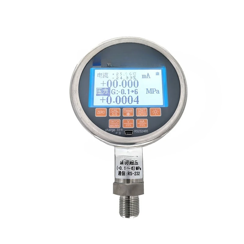 Precision digital pressure gauge 0.02 grade/0.05 grade high precision digital pressure gauge pressure calibrator standard gauge