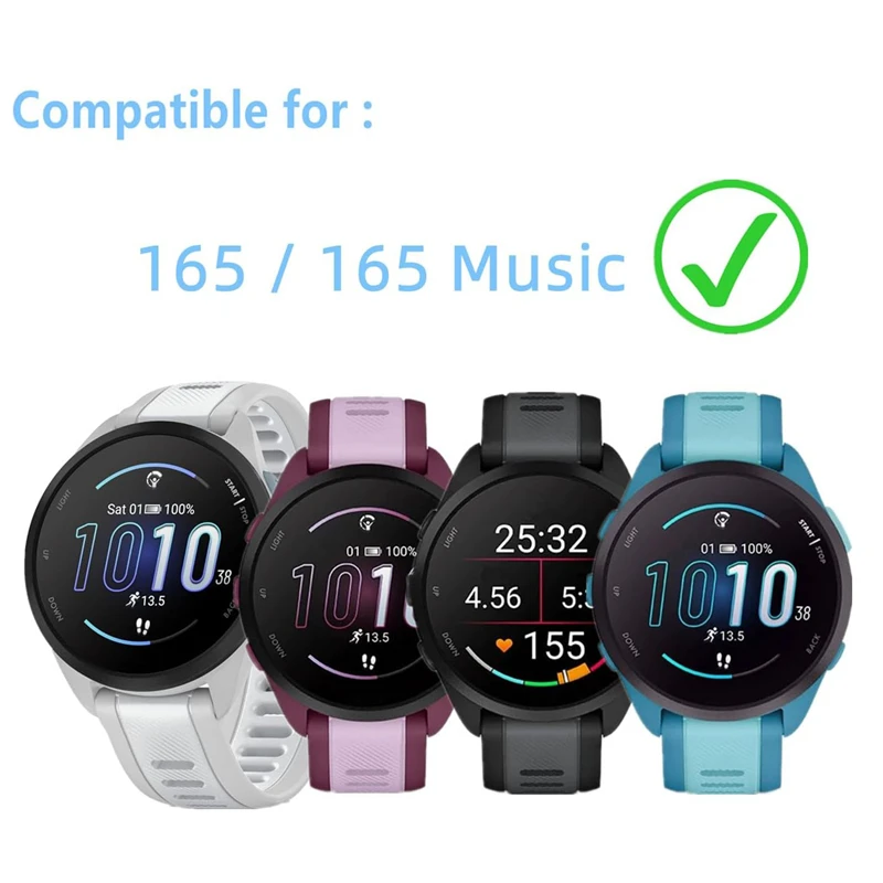 1-6 шт. закаленное стекло для Garmin Forerunner 165 HD защита экрана Защитная пленка для Garmin Forerunner 165 музыкальные аксессуары