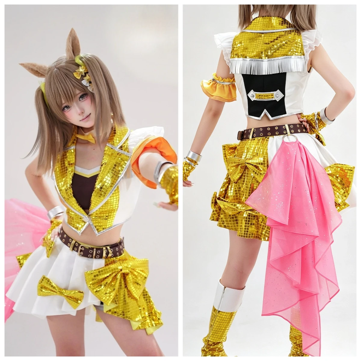 Umamusume: Pretty Derby Smart Falcon Cosplay Costume Anime Party Uniform Hallowen Play Role Clothes Clothing NexoCosplay