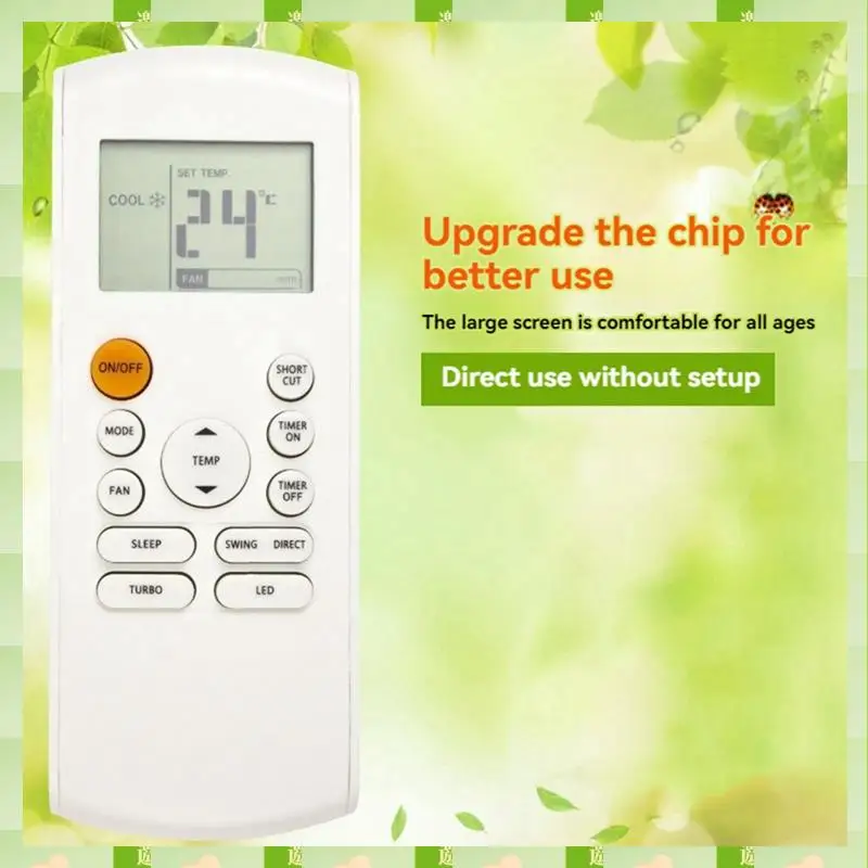 2025 Air Conditioner Remote Control Replacement For Midea English Air Conditioner Remote Control RG57B-BGE,Air Conditioner Remot