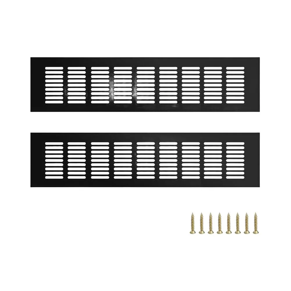 For Heat Reduction In Cabinets Cabinet Ventilation Grilles Wardrobe Air Vents Long-lasting Aluminum Vent Grille