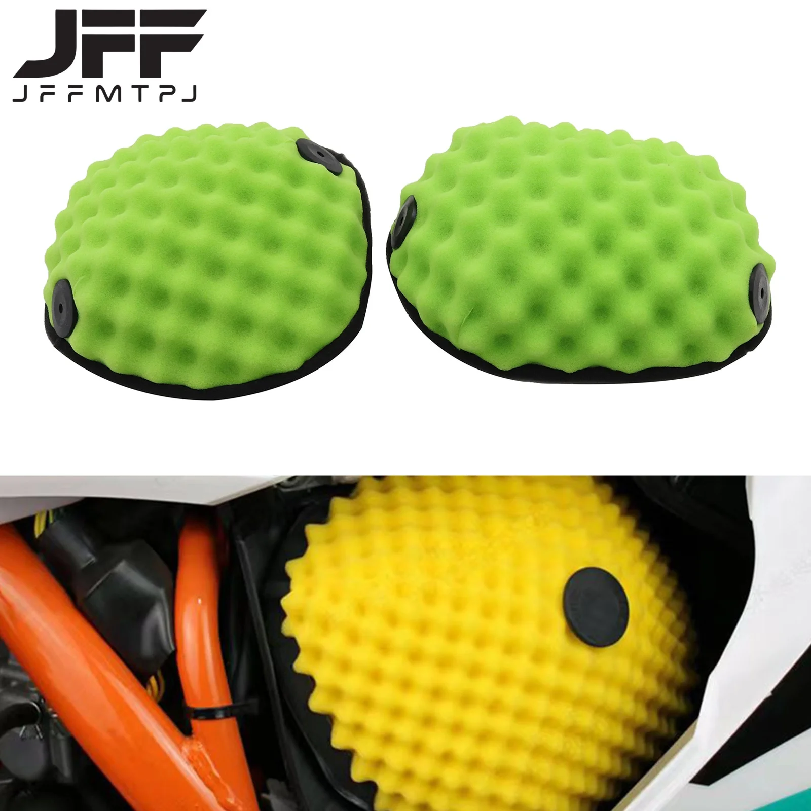 Motorcycle Air Cleaner Filter Pineapple Sponge For SX EXC XC XCW EXCF SXF For Husqvarna TE TC FC FE 125 250 300 350 450 501