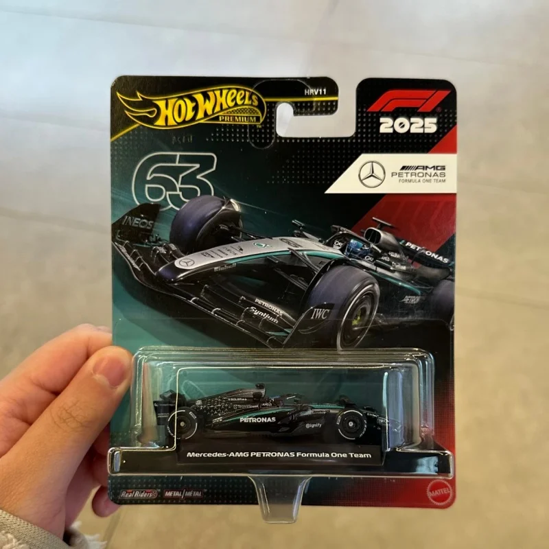 Mattell Original Hot Wheels „Gold Label“-Serie, Formel-1-Rennset, Sammellegierung, Miniatur-Druckguss-Fahrzeug, Autos, Spielzeug, Geschenke