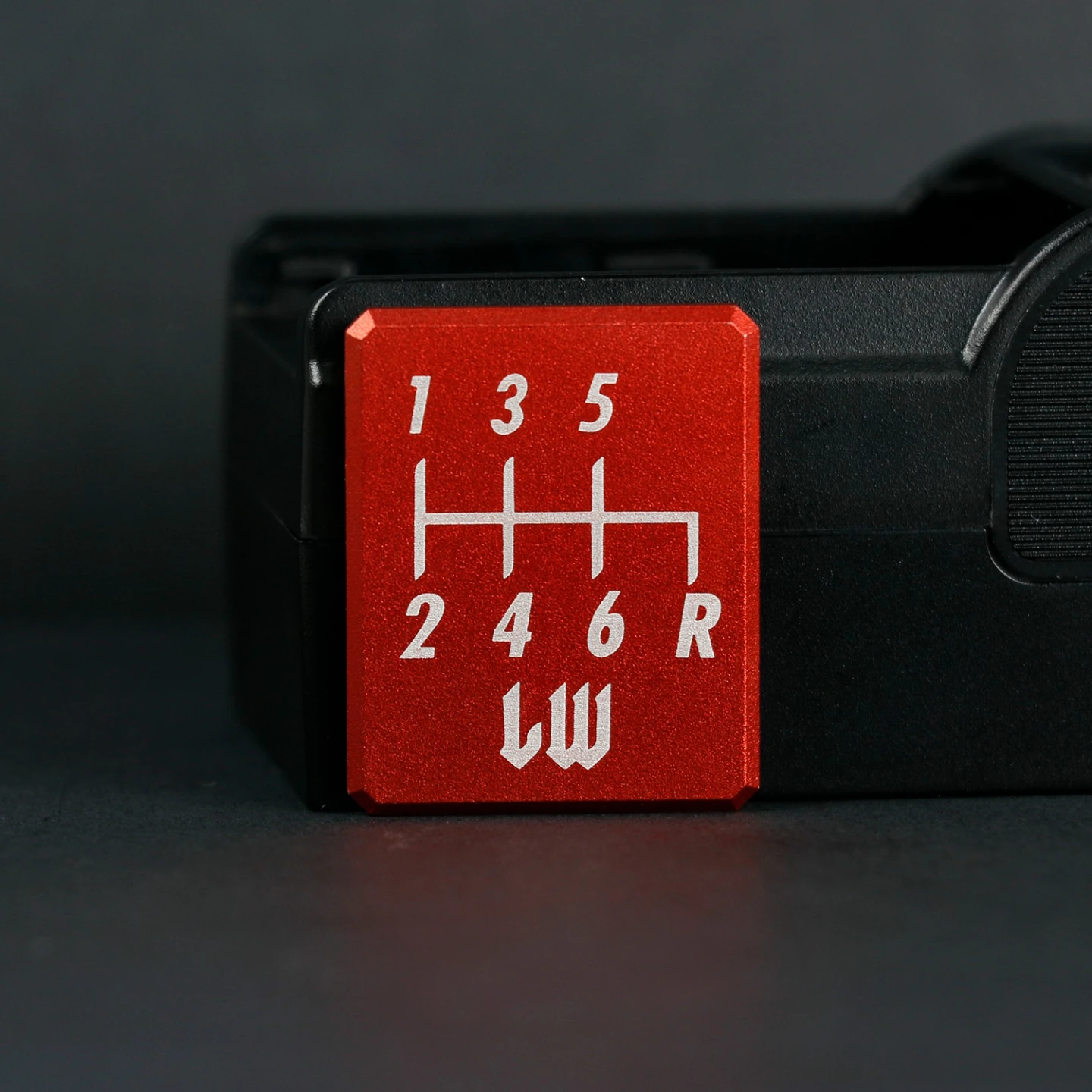 LW Emblem Getriebe Auto Gangschaltung Muster Manuelle Getriebe Aufkleber Stick Gedruckt Tag Innen Aufkleber Abzeichen