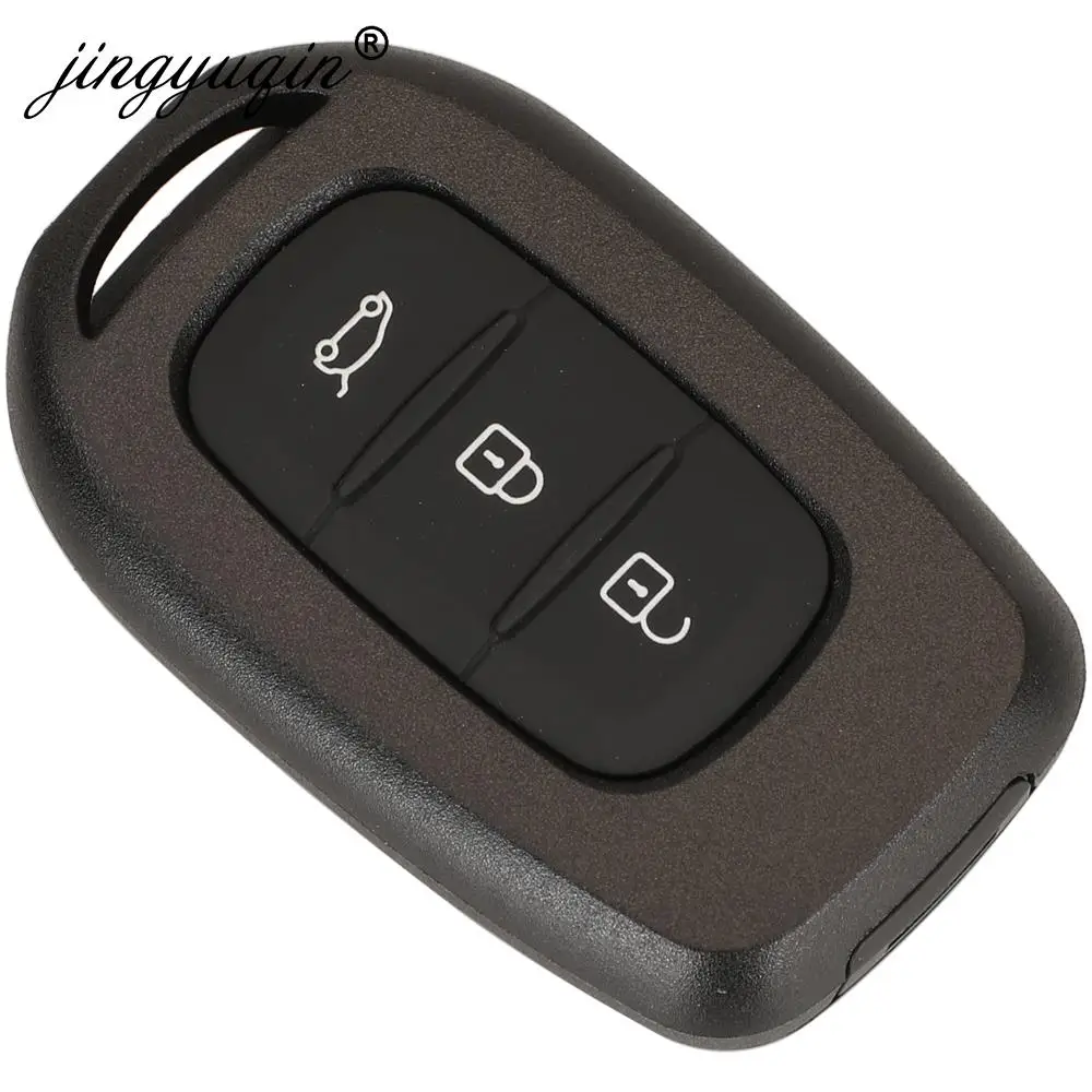 Mando a distancia para coche jingyuqin con Chip PCF7961M HITAG AES para Renault Sandero Dacia Logan Lodgy Dokker Duster 433MHz VAC102 HU136te