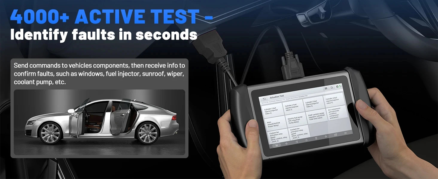2026 XTOOL IP616 V2.0 OBD2-Scanner, vollständiges System-Diagnosetool, Schlüsselprogrammierer, 34+, Lebenslanges, kostenloses Update zurücksetzen, CAN FD DOIP FCA – Detail 5