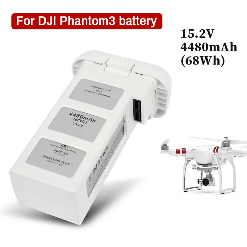 

Новинка, 15,2 в, 4480 мАч, аккумулятор для дрона DJI Phantom 3 SE, Интеллектуальный Полетный литий-полимерный аккумулятор, профессиональные стандартные аксессуары для радиоуправляемых дронов