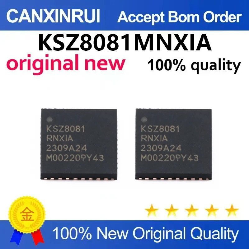 （5pcs-10pcs）Brand new original KSZ8081MNXIA KSZ8081 QFN32 driver IC