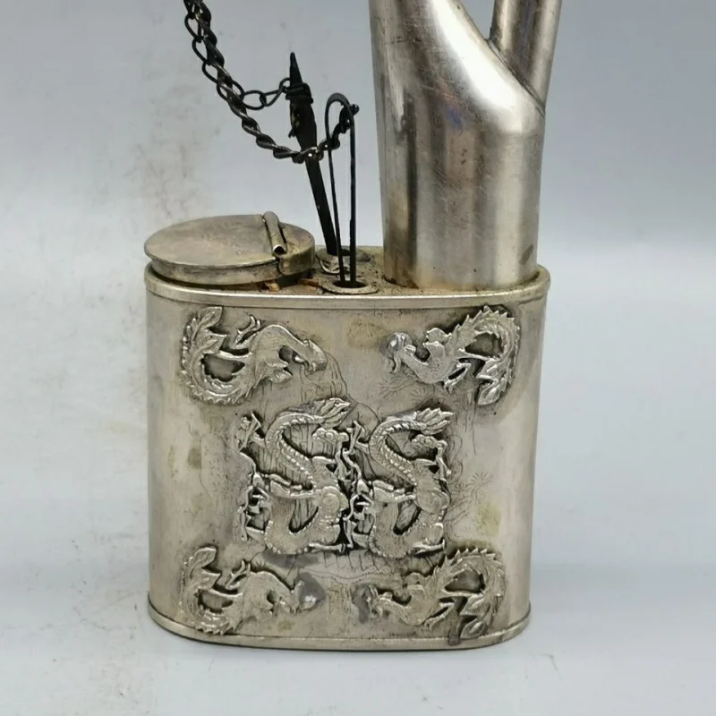 

Antique Copperware Collection Imitation Antique White Copper Hookah Pipe,Antique Copperware Miscellaneous Collection Hookah Pipe