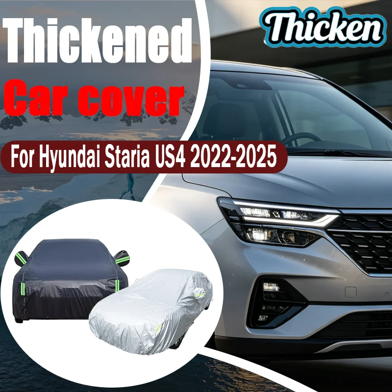 

For Hyundai Staria US4 2022-2025 2024 Full Car Covers Oxford Fabric, Anti-UV Sunshade, Waterproof Snowproof Dustproof
