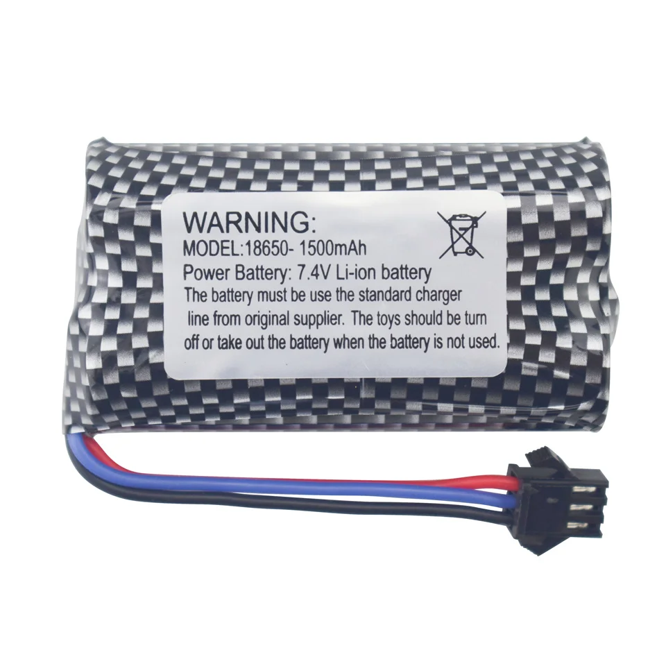 2S 7.4V 1500mAh 20C SM-3P spina batteria al litio per DE42 DE60 RC telecomando auto 1575 dumper Engineering Car Lipo Parts