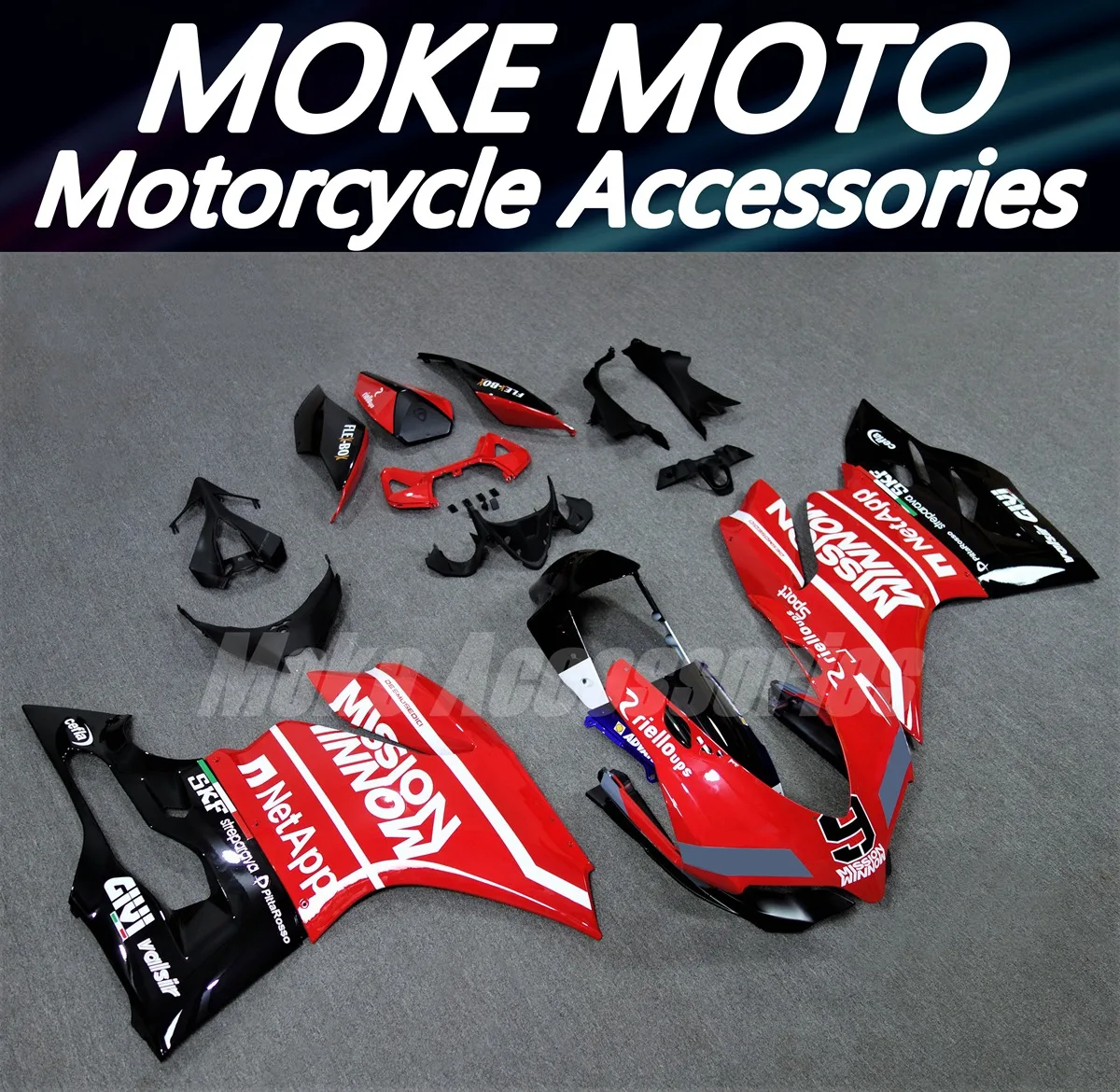 Motorcycle Fairings Kit Fit For Panigale 899 1199 2012 2013 2014 Bodywork Set High Quality Red White Black