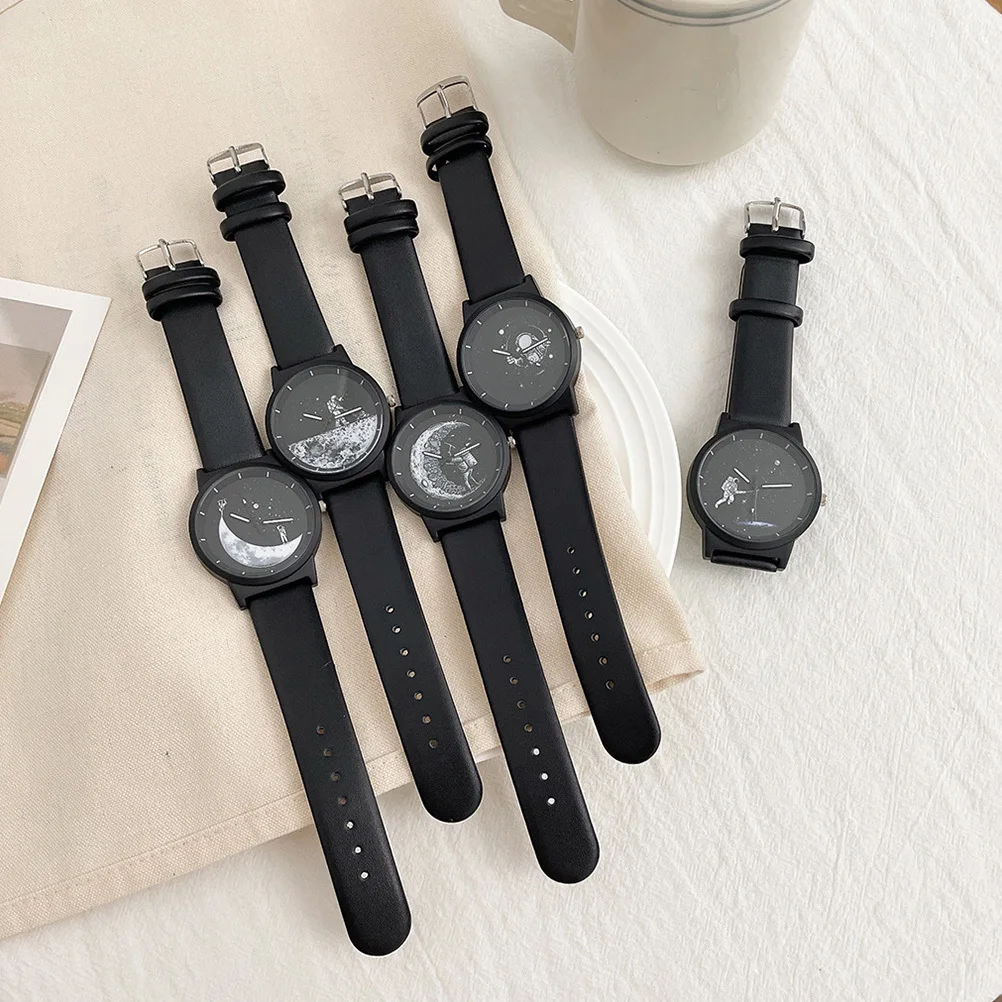 

Astronaut Watch Belt Classic Display Watch for Women Men Casual Formal Gift Wristwatch for Lady Men Wristwatch