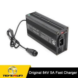 Original 84V 5A Fast Charger For Teverun Fighter Supreme/7260R E-Scooter Verified&Non-Verified Version Charger Official Parts