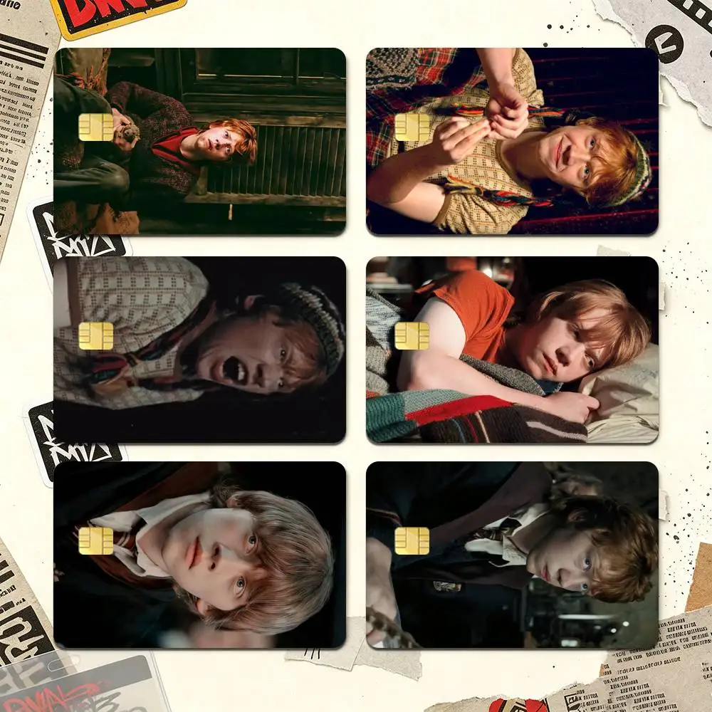 Ronald Bilius Weasley (Ron) Credit Card HD Stickers Premium matte film effectively prevents fingerprints and daily abrasion.