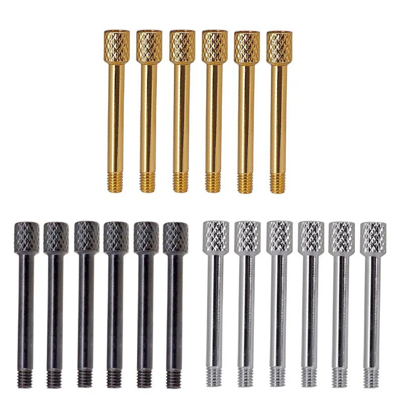 Double Rocker Bridge Hollow Screw, Electric Guitar, Rear Through String Assembly, Spare Parts, IBZ