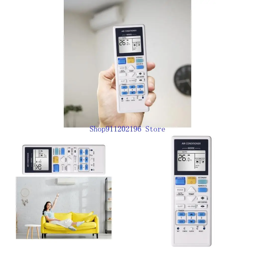 P82A Long Ranges Infrare Remote Control for Shockproof ABS Housing Intuitively Operations System for CSS28RKH CSV24RKH