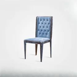 Dining chair high-end single chair modern high-end luxury