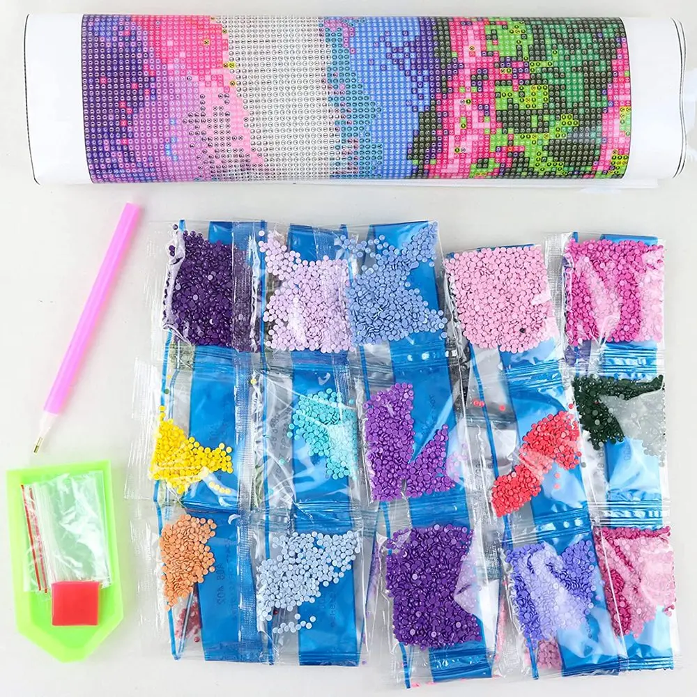 Diamond Painting Kit Adult Children Diamond Gem Art Similar Bead Home Wall Decoration Gift -Sunrise