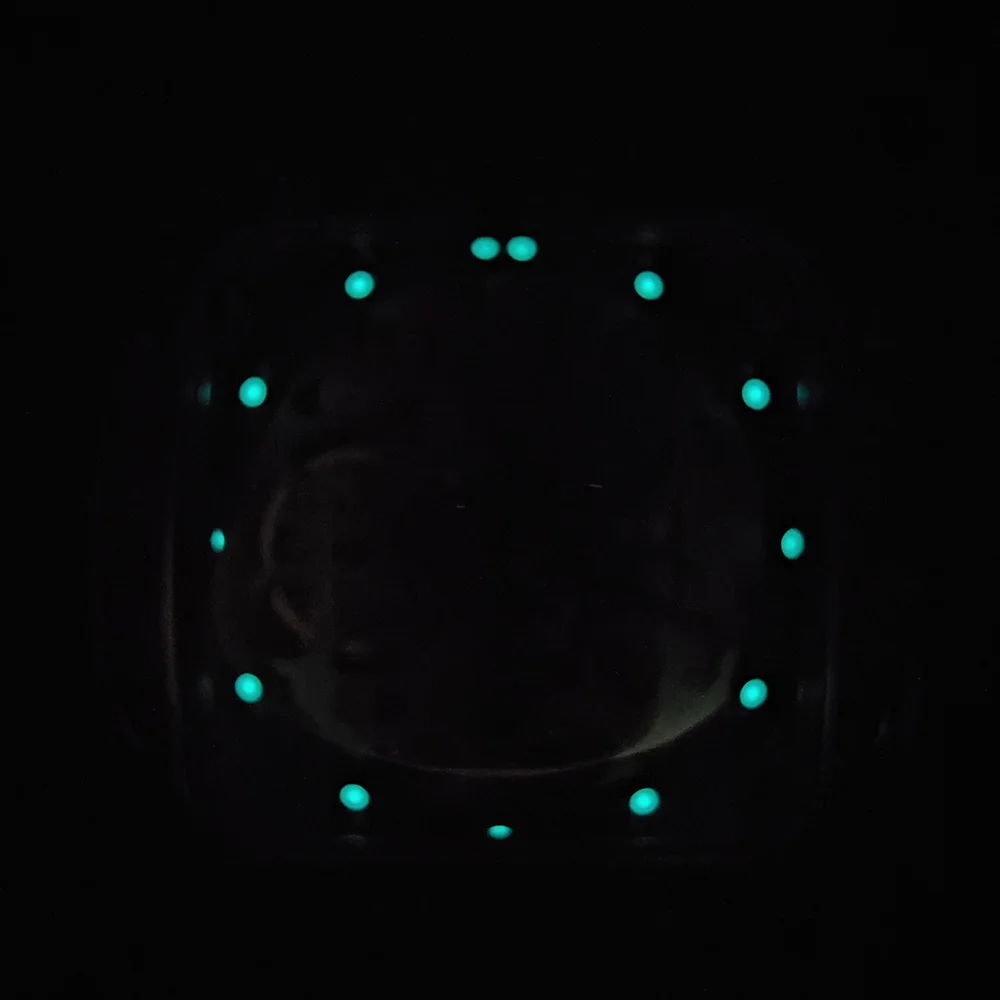 38 ミリメートルファッションメンズ腕時計中空ダイヤルステンレス鋼自動時計 NH70 ムーブメント防水ミネラルガラススクエア NH70 腕時計