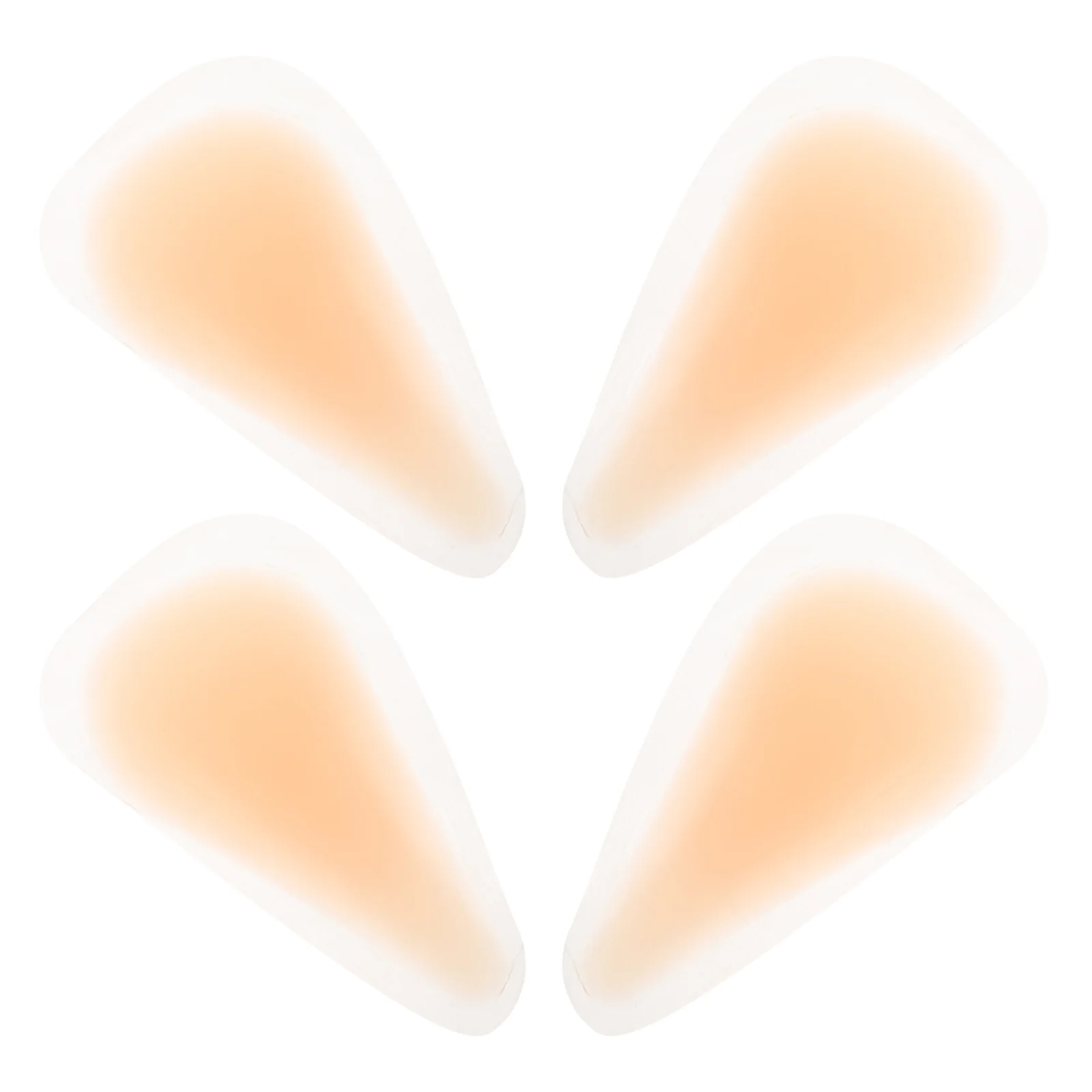 

4Pcs Invisible Silicone Privacy Pads Seamless Adhesive Bikini Underwear Cover Swimwear Modesty Pad Front Smoothing Insert