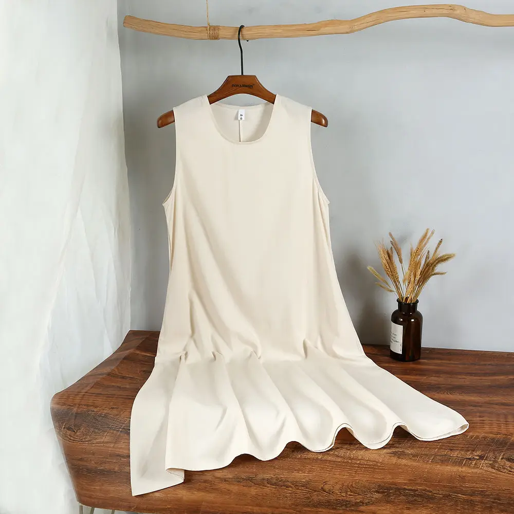 

Women Mid-length New Style 2025 Short-sleeved Women's Loose Casual Shirt Dress Summer