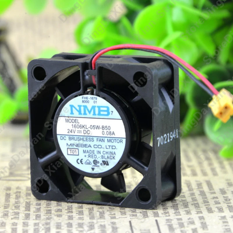 

D For NMB 1606KL-05W-B50 | 24V 0.08A | 4CM | Server Industrial Chassis Cooling Fan 1PCS