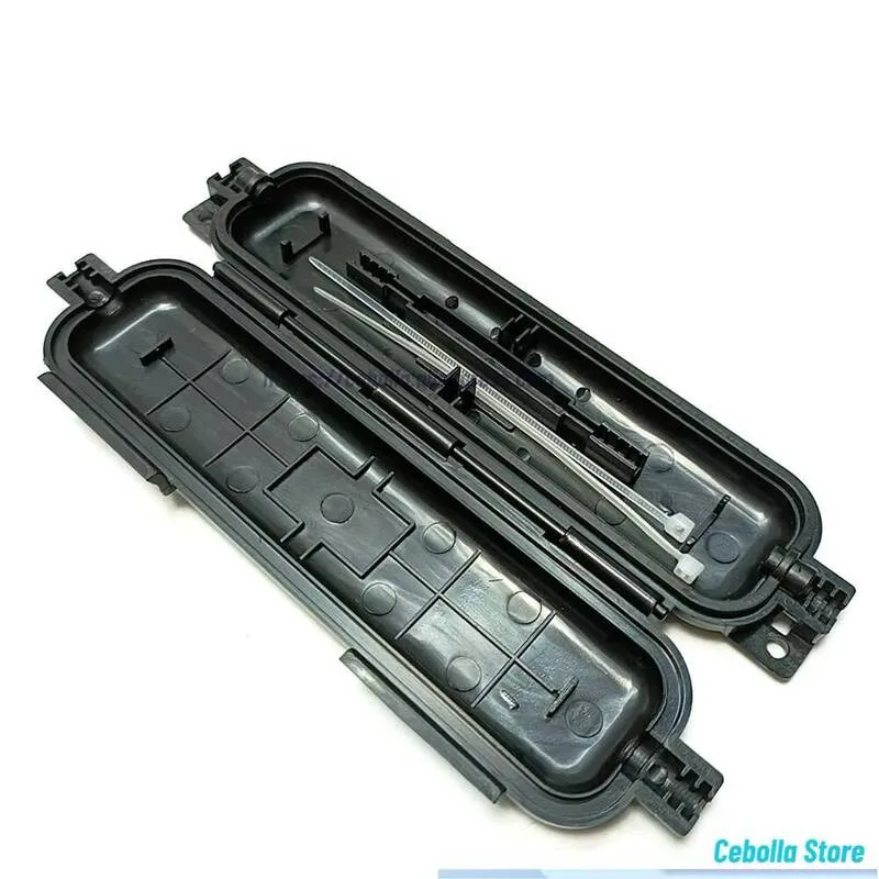 Picture 5: 10pcs Fiber Protect Box black Color Splicling Ftth Fiber Accessories Fiber Protection box Suitable for optical fiber splices