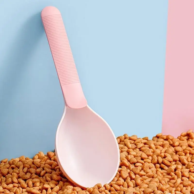 68UC ALIMENTO PET para alimentação quantitativa Pet Shovel Pink Azul laranja pára