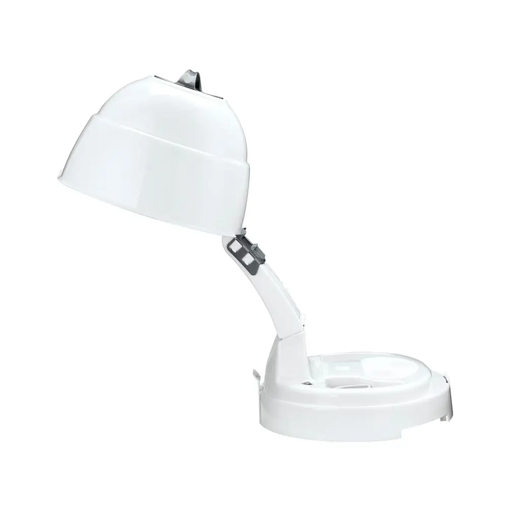 

Extra-Large Ionic Hair Dryer with 2 Heat Settings and Adjustable Height for Men and Women, White, 1875W