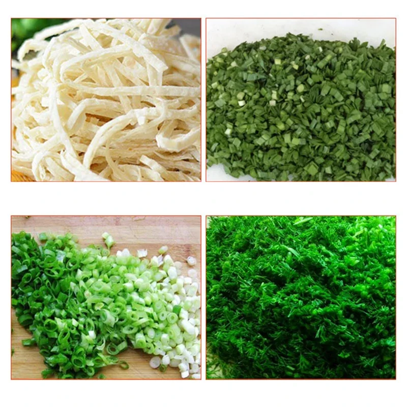 Cortador vegetal da multi-função comercial da máquina da cebola do shred e do verde do tofu do cortador bonde da retalhadora da torta