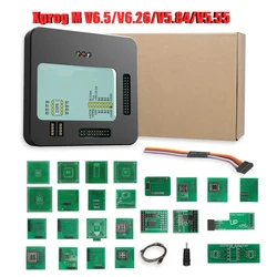 XPROG V6.50 Xprog-M V5.55/V5.84/V6.12/V6.17/V6.26 Function New Authorization XProg M Full Adapters ECU Chip Tuning Programmer