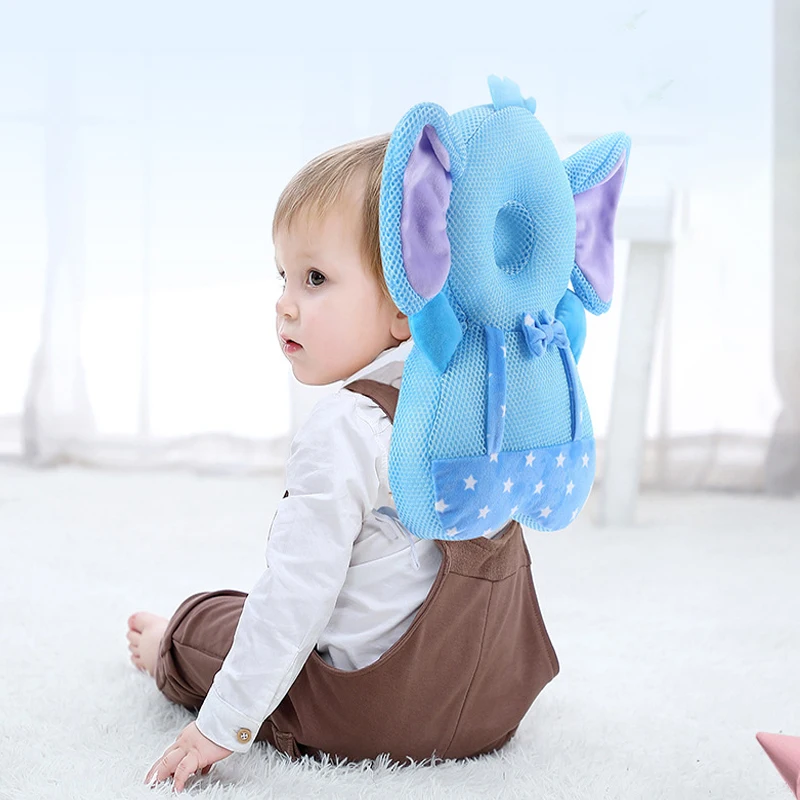 Baby Head Pillow Backpack Baby Walk Anti-fall Head Pillow Baby Toddler Head Protection Pad Breathable Anti-collision Artifact