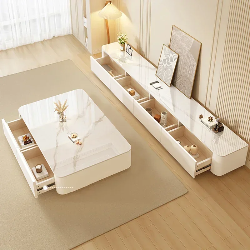 

Storage Drawers Tv Table Living Room Shelf Floor Cabinets Luxury Display Tv Stands Monitor Muebles Para Tv Trendy Furniture