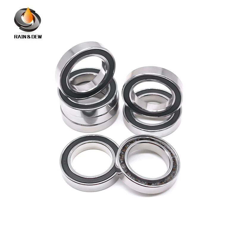 1Pcs 6803 6804 6805 Series Hybrid Ceramic Bearing  ABEC-7 Bicycle Bottom Brackets & Spares S6806 6807 Si3N4 Ball Bearings