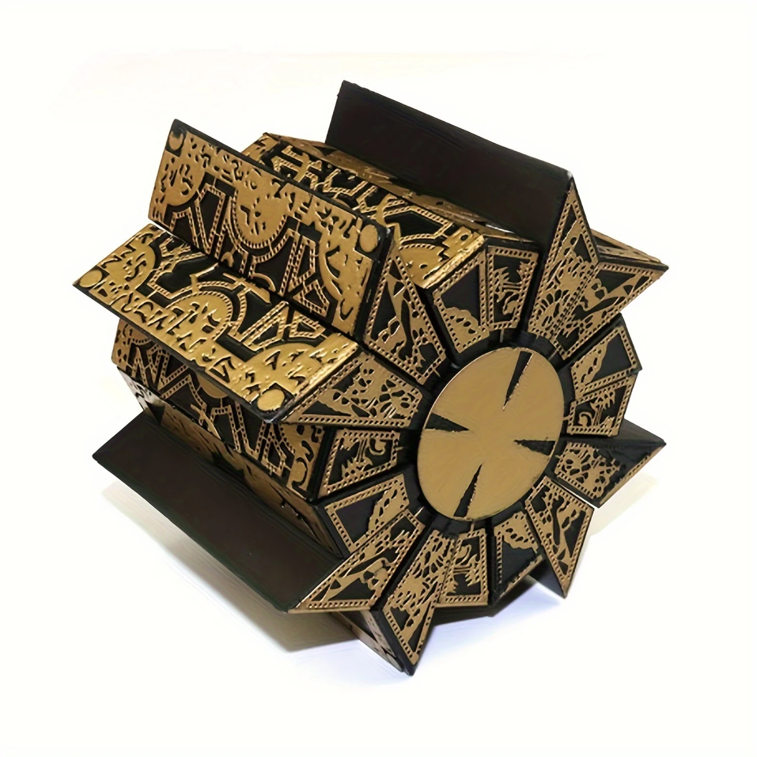 Lament Configuration Lock Puzzle Box - Intricately Designed, PVC , Indoor and Outdoor Available, Hellraiser Decor for Bedroom - 