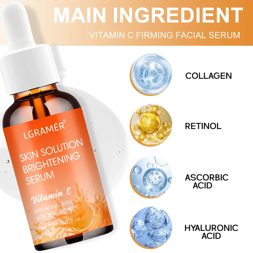 เอสเซนส์ไวท์เทนนิ่งวิตามินซีแอลจีแกรมเมอร์ |   เหมาะสำหรับทุกสภาพผิว |   ลดเลือนจุดด่างดำและซ่อมแซมผิวแพ้ง่าย