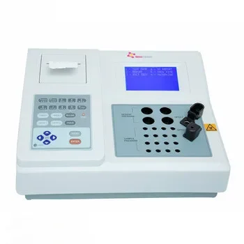 High Quality Double Channel Coagulation Analyzer Coagulometer Incubation Block CE Certified Best Price blo Testing Lab