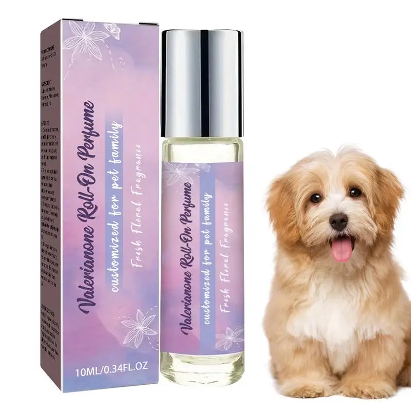 Natural Dog Perfume Rolling Beads Design Pet Perfume For Dog Calming Detangler Body Mist Conditioner Dog Fragrance Spray