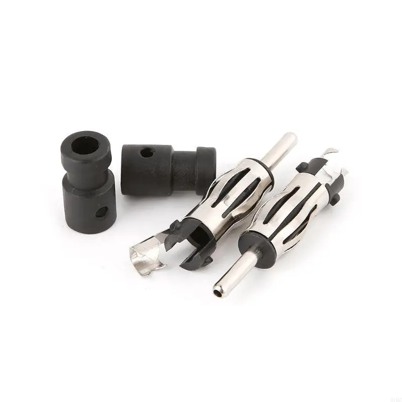5x Car Radio Stereo Antenna Adaptor Alloy Material Auto Connector Aerial Plug Auto Radio Stereo Car Accessories Antenna