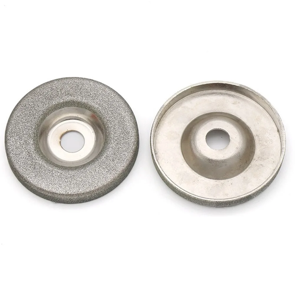 50mm 2 Inch Diamond Grinding Wheel 180-Grit Circle Grinder Disc 10mm Hole Stone Sharpener Angle Cutting Wheel Sharpener Trimming