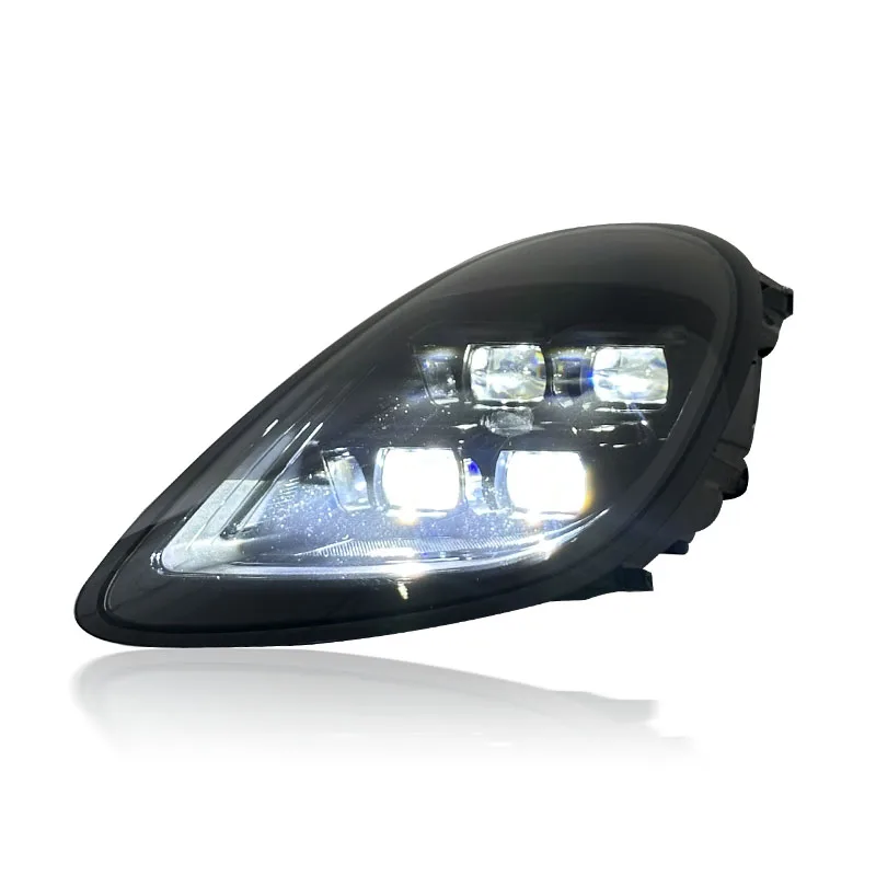 SJC Autoscheinwerfer 981 Scheinwerfer-Upgrade auf 2025, Pdls-Stil, LED-Scheinwerfer für Porsche Cayman Boxster 2013 2014 2015